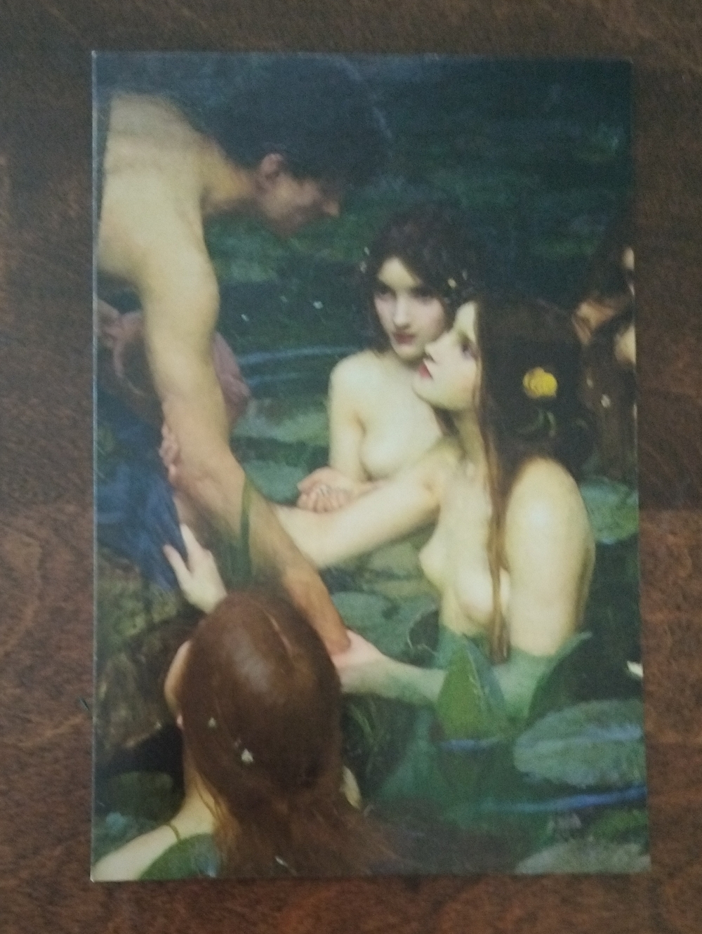 Mermaid/Water Nymph Postcard